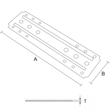 category Планка плоска, оребрена, ЧЕРНА blueprint thumb