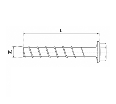 схема на  продукт fischer ULTRACUT FBS II  с шестостенна глава TORX FBS II 8x110 60/45 US TX thumb
