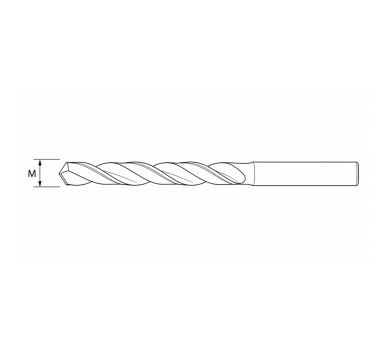 схема на  продукт Свредло за метал HSS-R HSS-R 1,0MM thumb