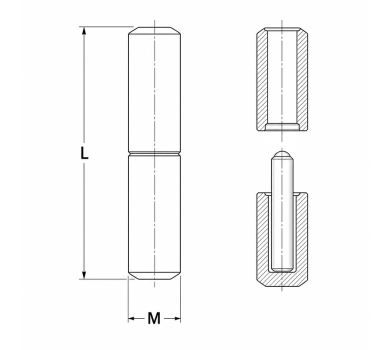 схема на  продукт Панта за заваряване с съчма thumb