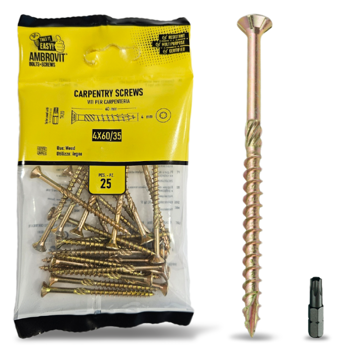 krepezhgroup product Винт за дърво торнадо M3.5x16 TORX 15 (50 бр.) image