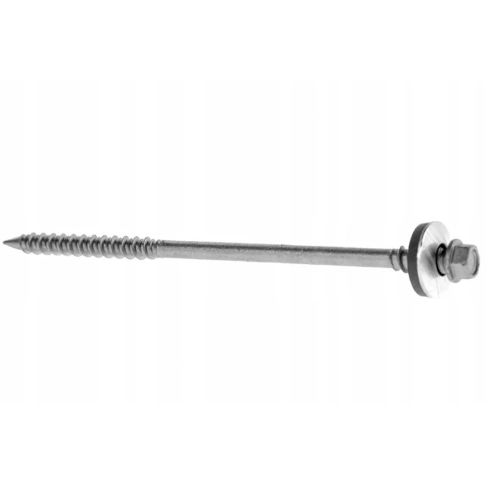 krepezhgroup product Винт за сандвич панели към бетон, с шайба, AL-19мм, 6.3/7x255 (100 бр.) image