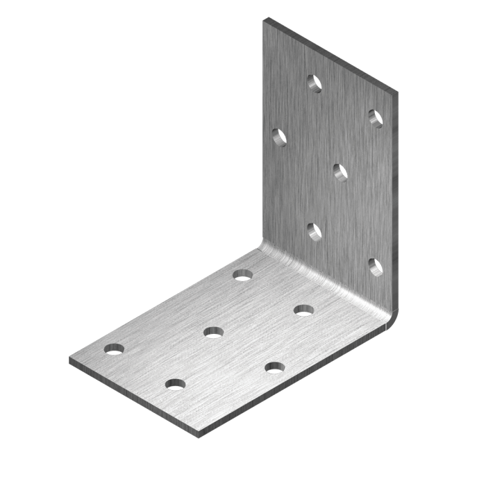 krepezhgroup product Планка ъглова равнораменна перфорирана, поцинкована (35 бр.) image