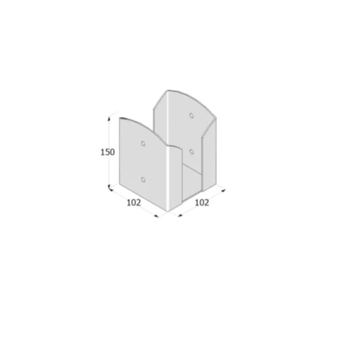 krepezhgroup product Подпора за греда PSPW 100С image