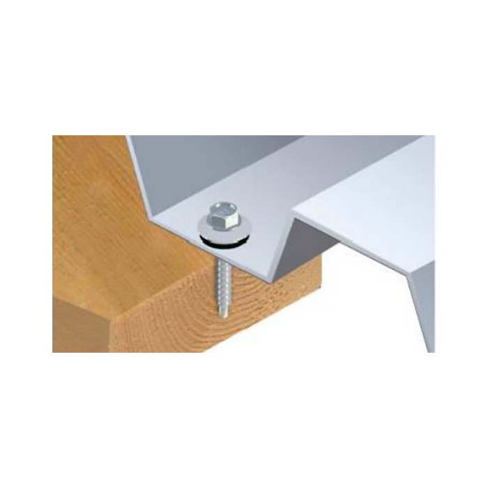 krepezhgroup product Винт самопробивен DIN7504K с шайба метал-дърво  Zn (200 бр.) image