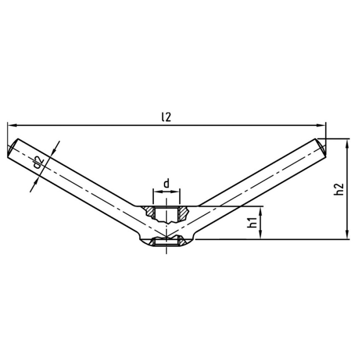 krepezhgroup product DIN 80701 Крилчати неръждаеми гайки А4 image