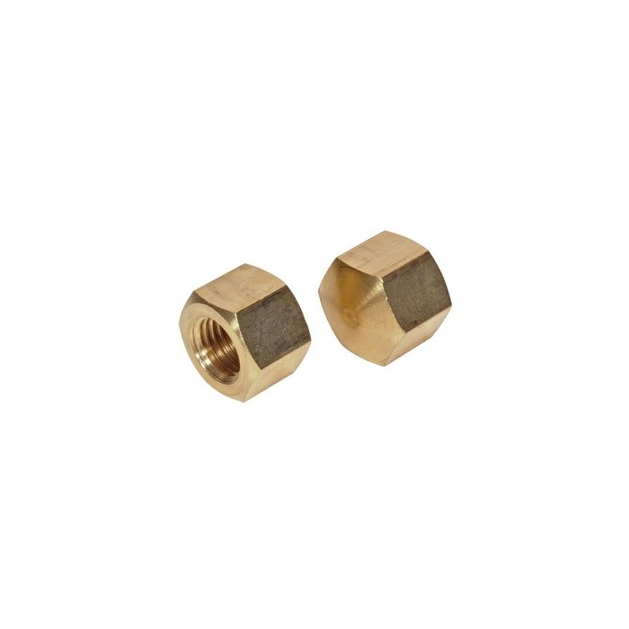 krepezhgroup product Гайка глуха ниска DIN 917 месинг М10 image