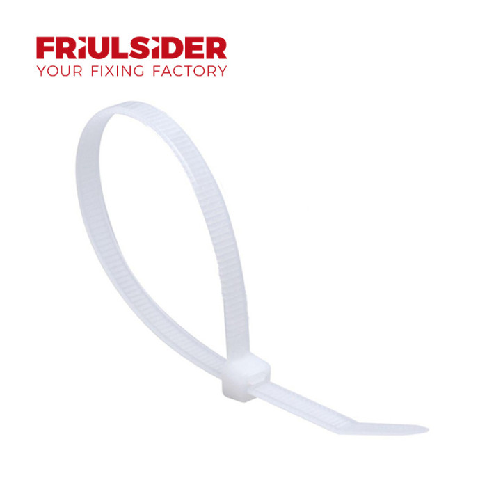 krepezhgroup product Кабелни стяжки Friulsider бели 100 бр. 4.8 x 190 бели image