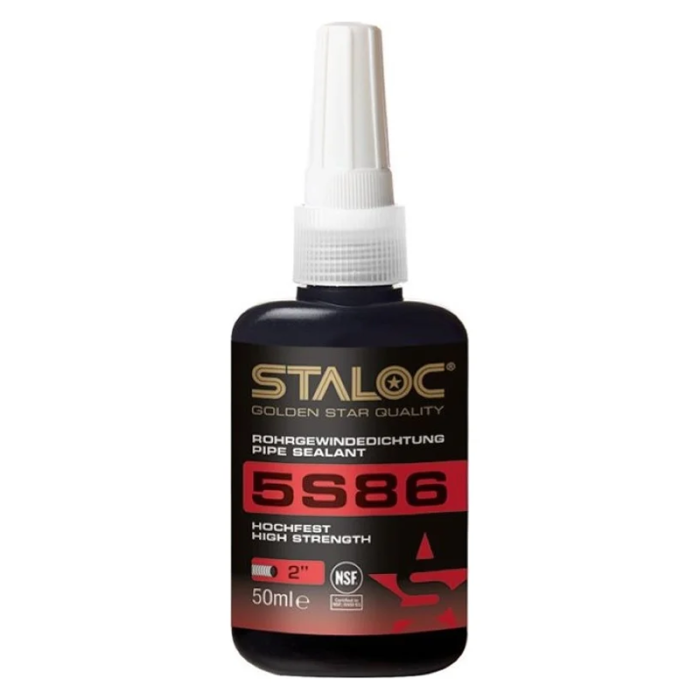 krepezhgroup product STALOC Високоякостен анаеробен уплътнител за резби, 5s86 - 50 ml image