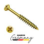 product Винт за дограма SPAX 88190, с фрезенкова глава, частична резба и PZ2 задвижване, YELLOX покритие (200 бр.) thumb