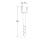 product Основа за греда с навиване - отворена PWU 90x685x1.8 thumb